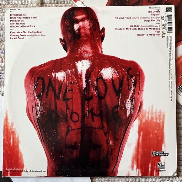 DMX - “Flesh Of My Flesh Blood Of My Blood” Vinyl 2x LP (Promo Copy) - Picture 2 of 7